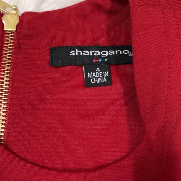 SHARGANO Scarlett’s sleeveless w exposed zippered patch pockets and back dress - Picture 5 of 9